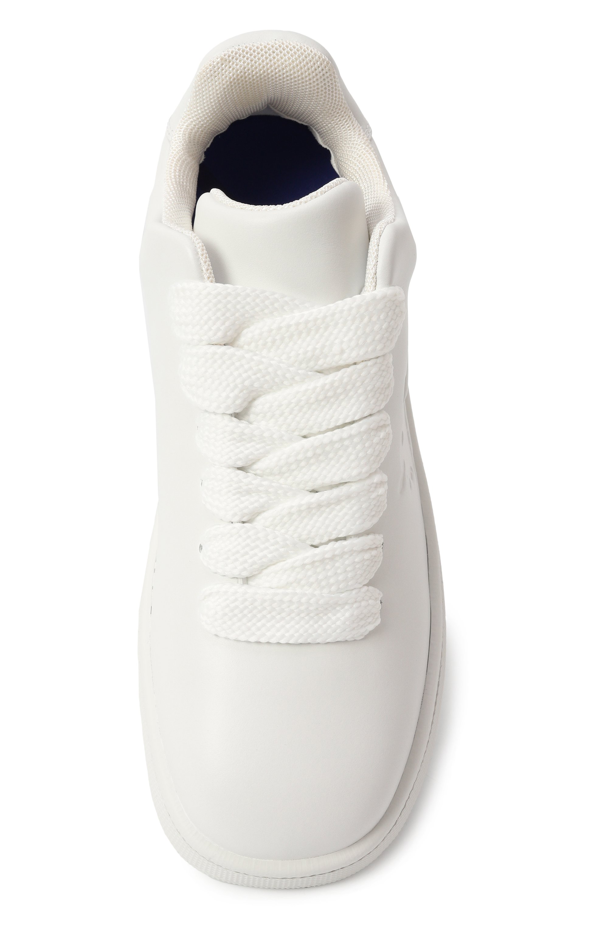 Кожаные кеды box BURBERRY, арт. 8083326, фото 6