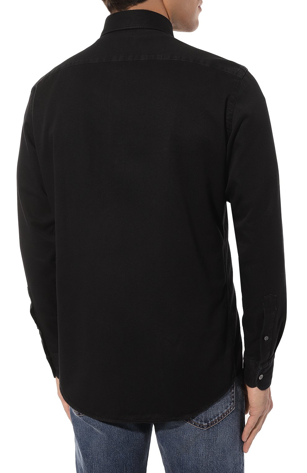 Хлопковая рубашка ZEGNA, арт. UCX13A6/SRF6, фото 4