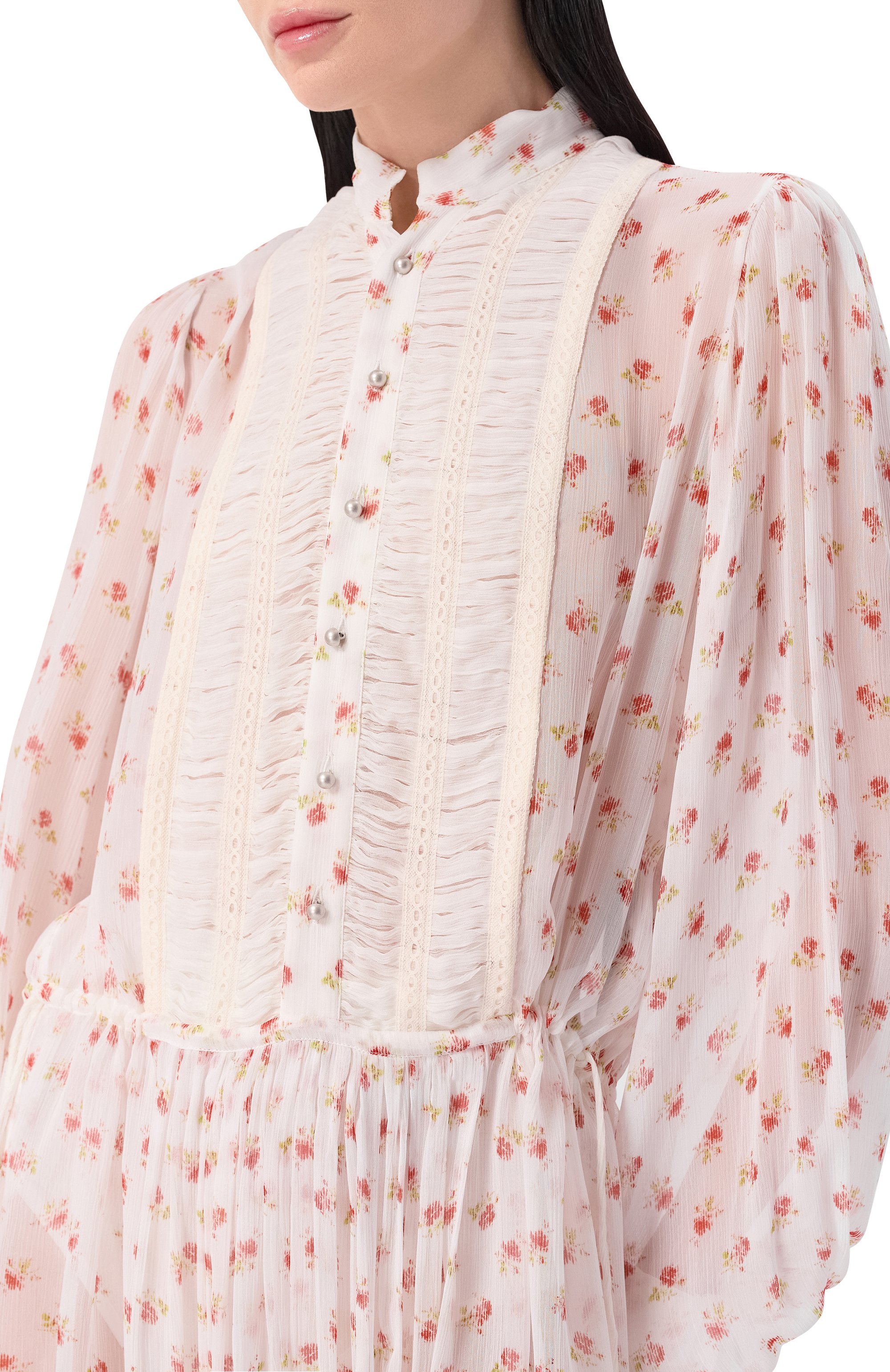 Платье из вискозы ANN DEMEULEMEESTER, арт. B0013958/FA733, фото 4