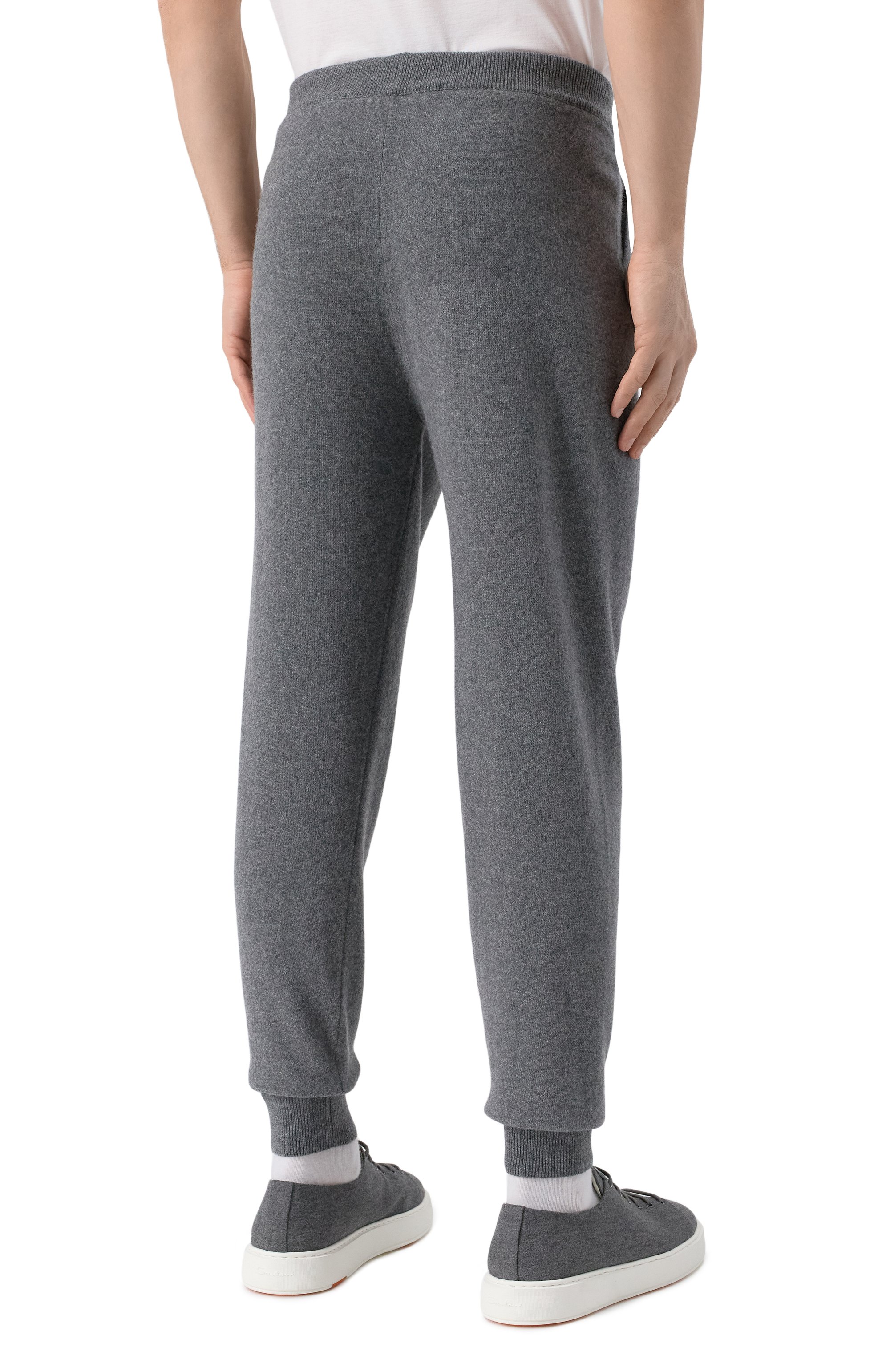 Джоггеры из шерсти и кашемира CORNELIANI, арт. 94M572-9425191, фото 4