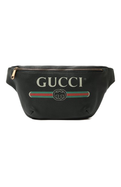 Кожаная поясная сумка gucci print GUCCI, арт. 530412 0GCCT, фото 1