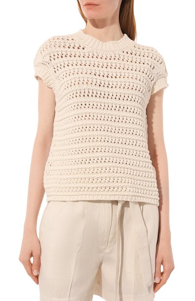 Хлопковый пуловер ELEVENTY, арт. G81MAGG02 MAG0G009, фото 3