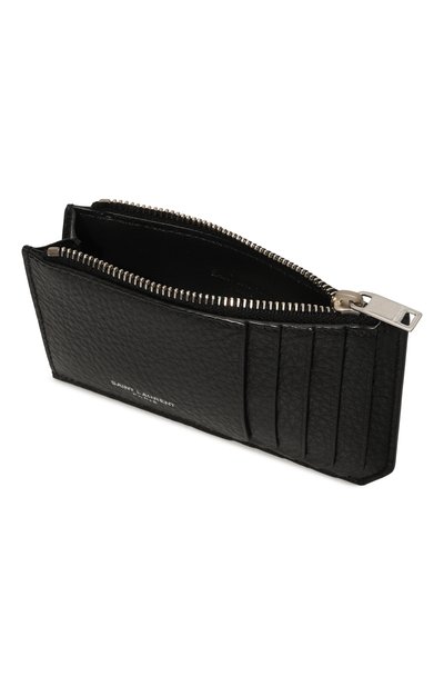 Кожаный футляр для кредитных карт SAINT LAURENT, арт. 609362/AADAS, фото 3