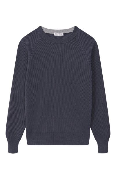 Хлопковый пуловер BRUNELLO CUCINELLI, арт. B29M40000B