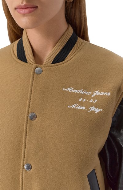 Шерстяной бомбер M05CH1NO JEANS, арт. A0610/8217, фото 5