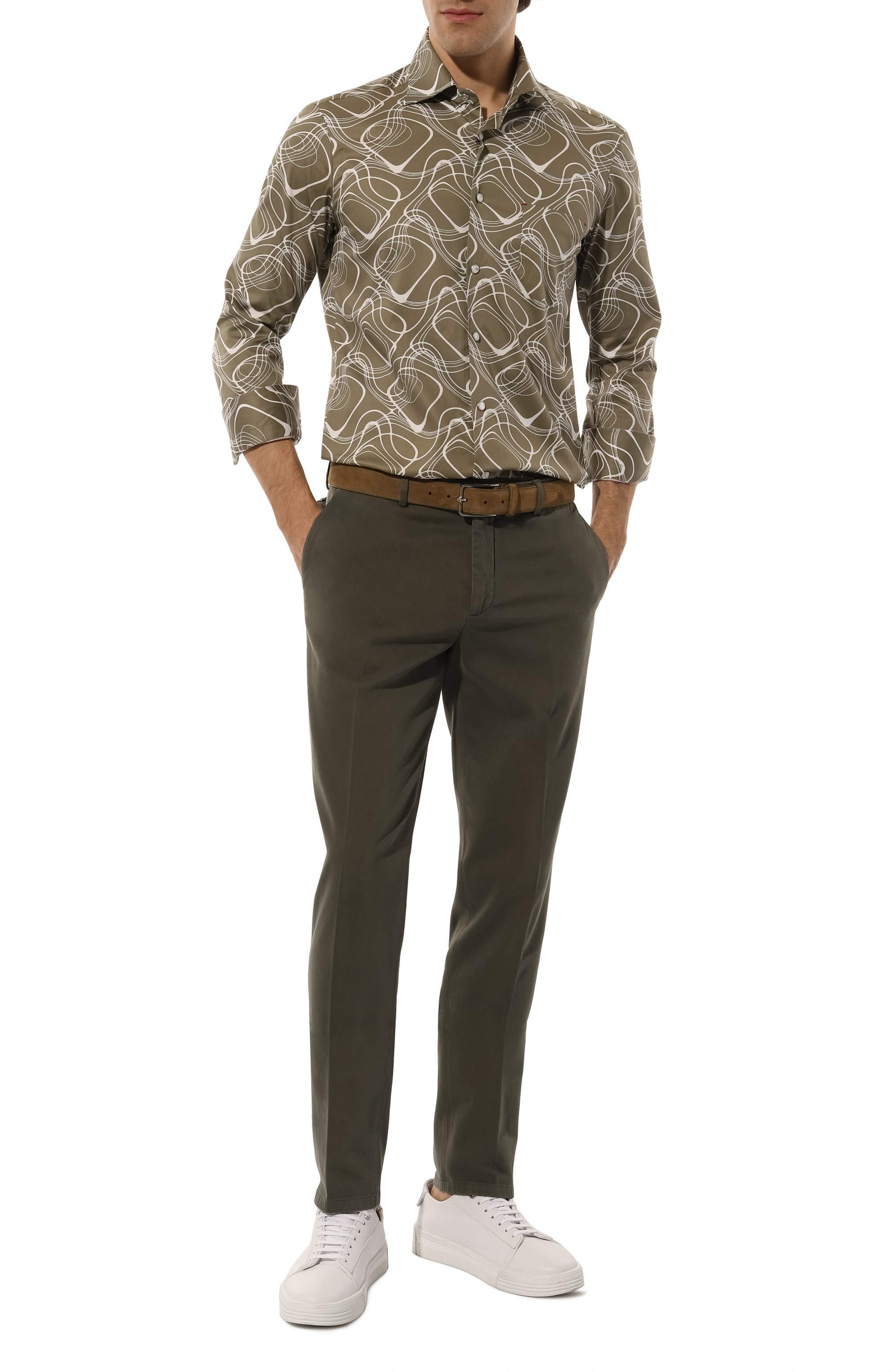 Хлопковые брюки BOGLIOLI, арт. 80844Q/FA0422, фото 2