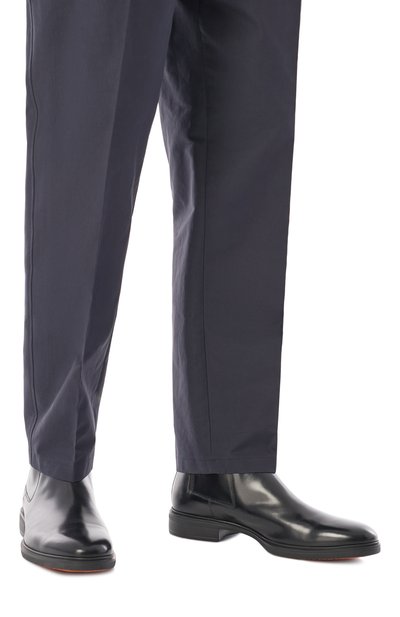 Кожаные челси easy on SANTONI, арт. MGEG18937NEAXNTG, фото 3