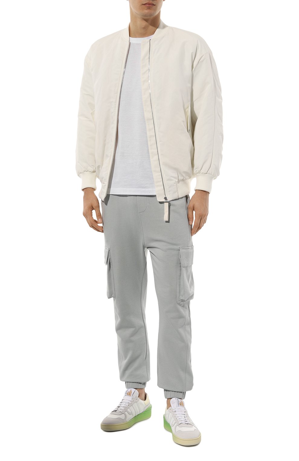 Комбинированные кеды clay LANVIN, арт. FM-SKDK00-MESP-P23, фото 2