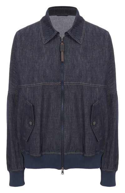 Женский хлопковый бомбер BRUNELLO CUCINELLI, арт. MB1257470