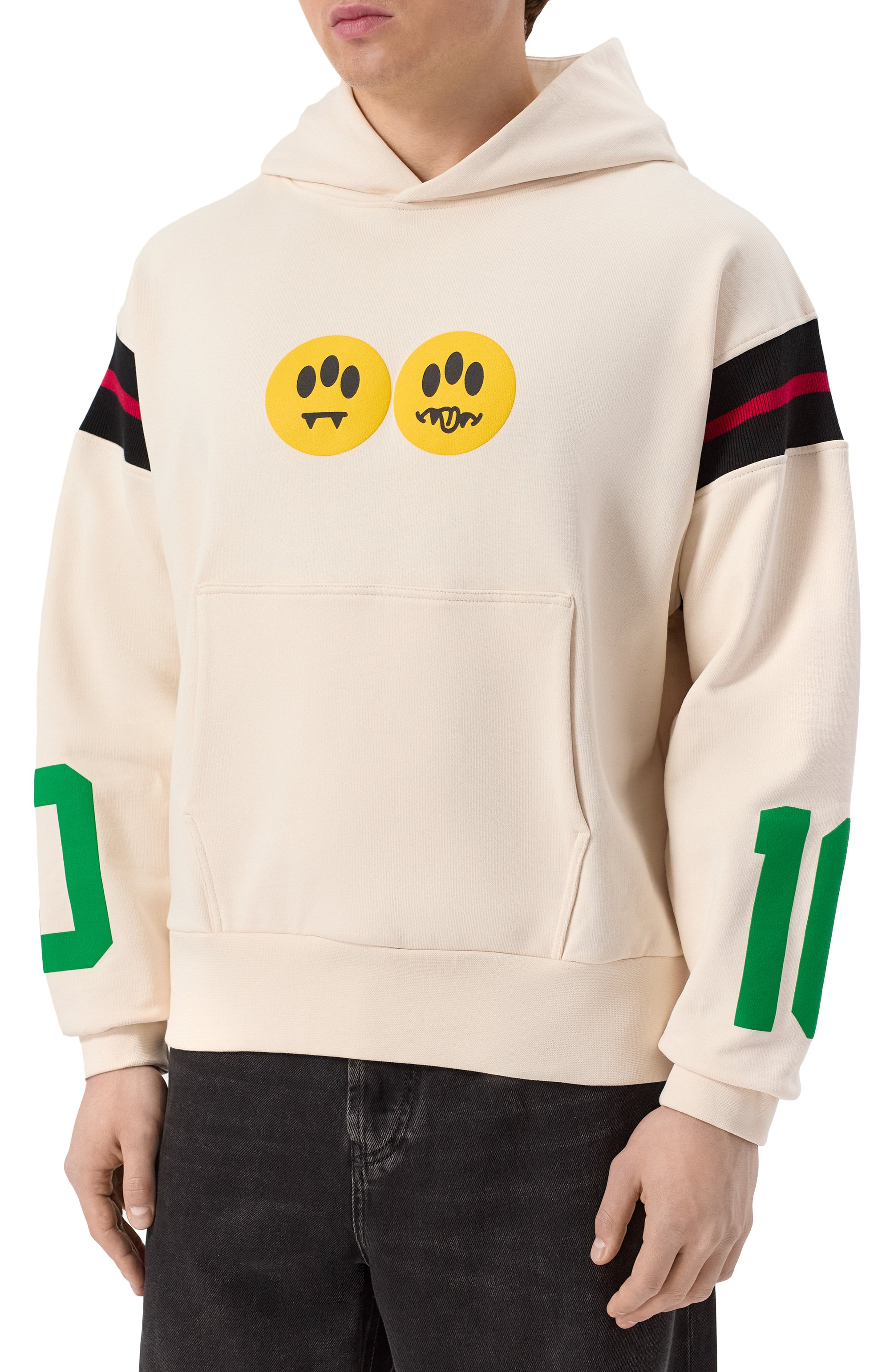 Хлопковое худи BARROW, арт. S5BWMAHS029, фото 3