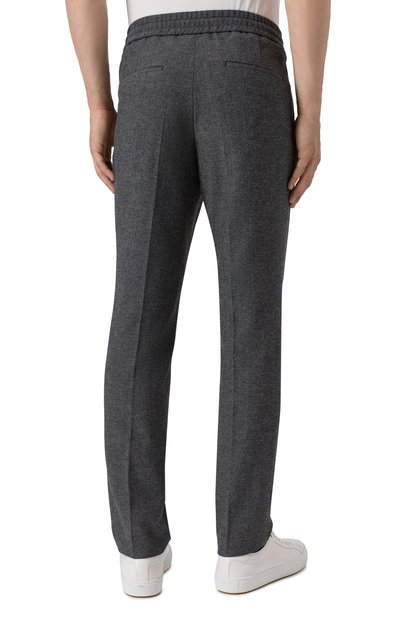 Брюки из шерсти и хлопка HUGO, арт. 50544695, фото 4