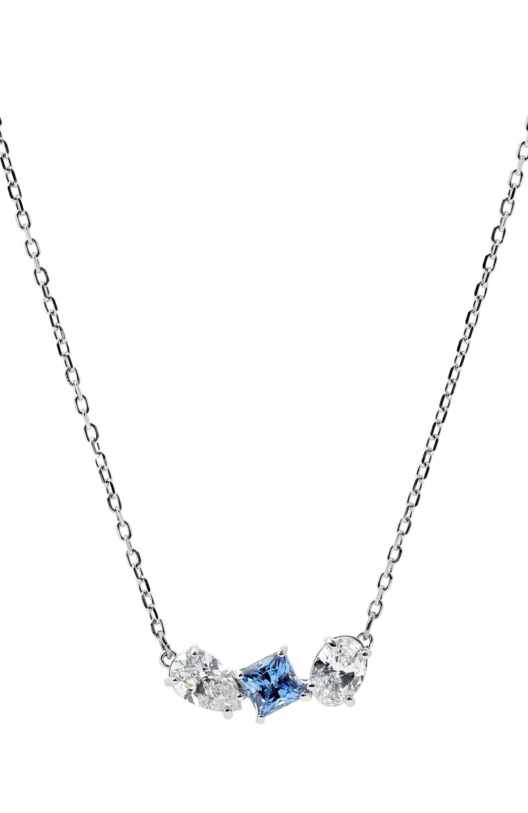 Женское колье mesmera SWAROVSKI серебряного цвета, арт. 5668276 | Фото 3 (Нос: Не проставлено; Материал: Металл, Кристаллы)