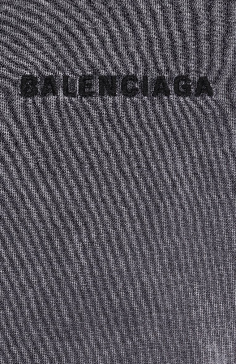 Хлопковая футболка BALENCIAGA, арт. 764235/TRVI8, фото 1