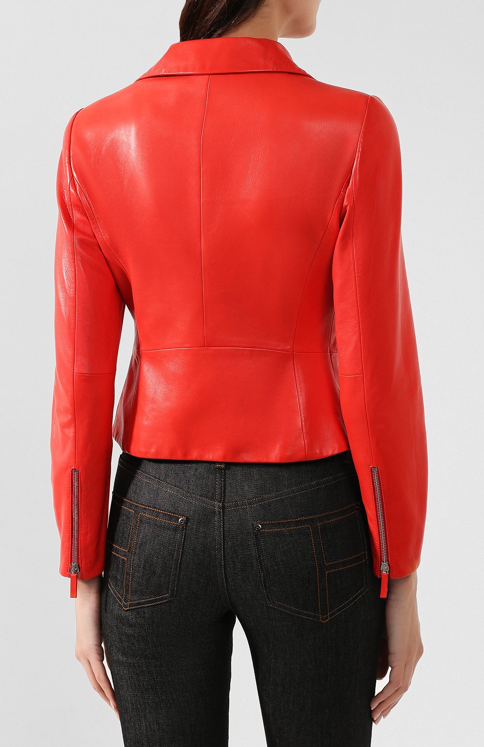 Кожаная куртка GIORGIO ARMANI, арт. 4AG09P/4AP11, фото 4