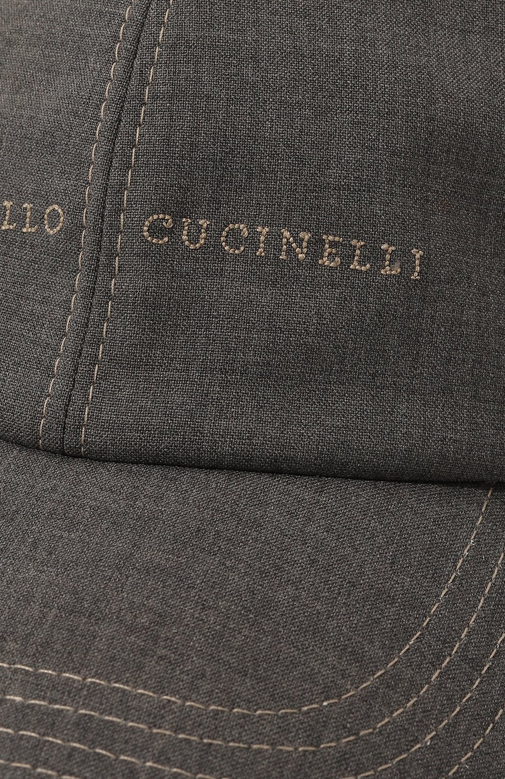Шерстяная бейсболка BRUNELLO CUCINELLI, арт. MW4649977, фото 4
