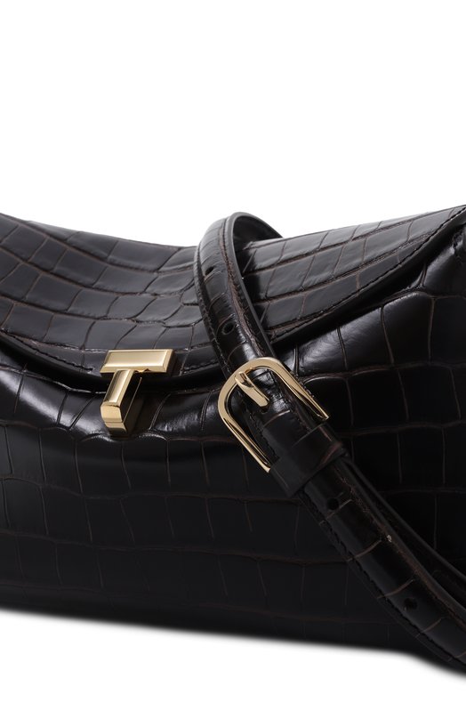 Клатч T-Lock TOTEME 243-WAL944-LE0076 Коричневый  243-WAL944-LE0076 Фото 3