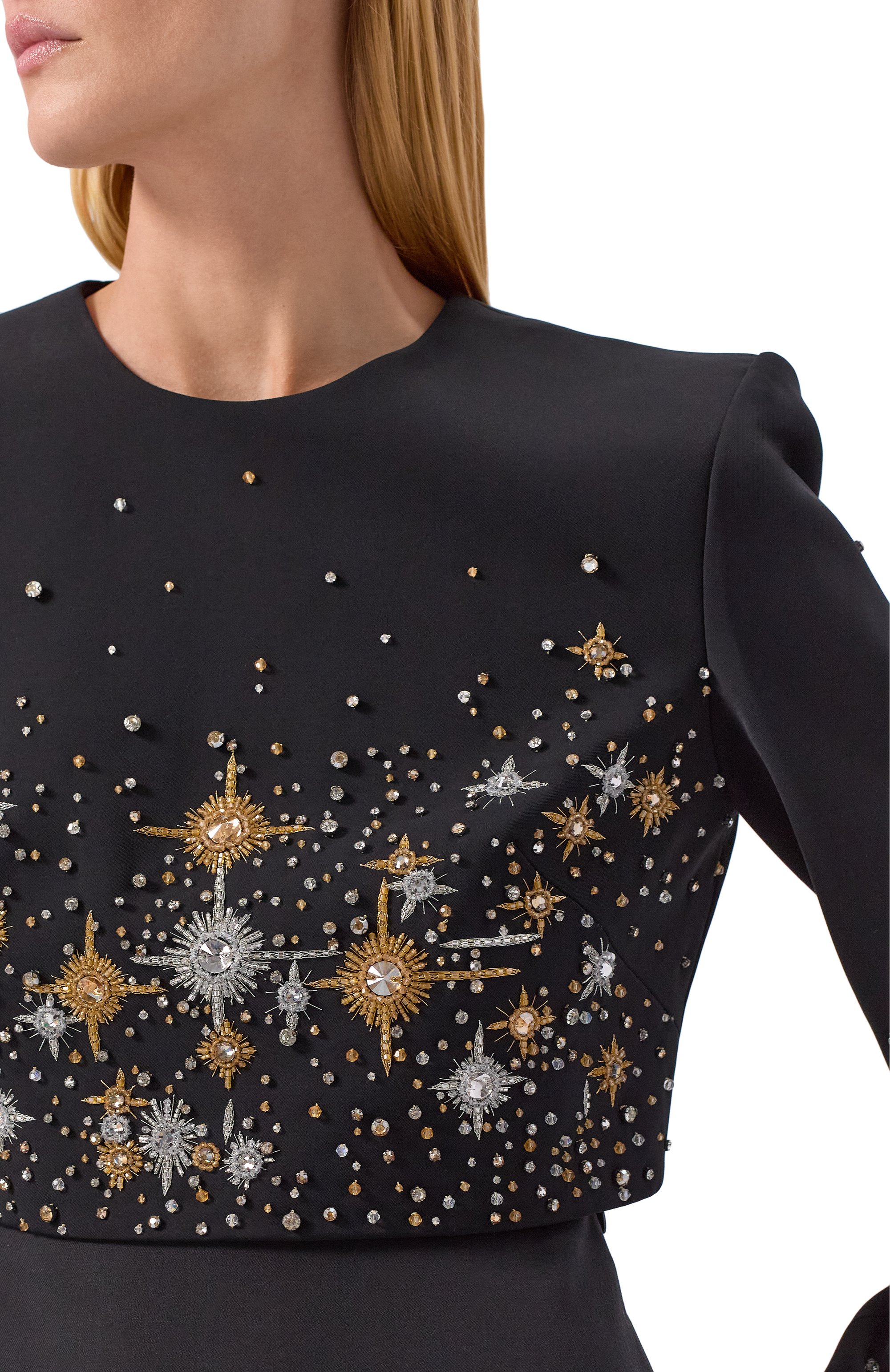 Топ с отделкой стразами ZUHAIR MURAD, арт. PTP25026/CRCA018, фото 5