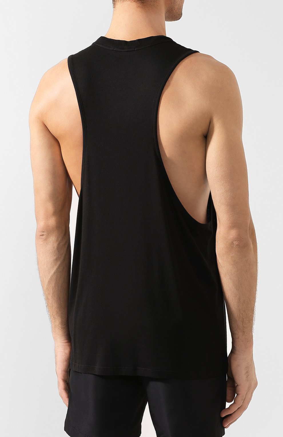 Майка CALVIN KLEIN черного цвета по цене 3750 руб., арт. KM0KM00317, фото 4 Майка CALVIN KLEIN, арт. KM0KM00317, фото 4