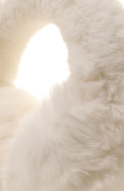 Меховые наушники из кролика YVES SALOMON ENFANT, арт. 25WEA909XXREXX, фото 3