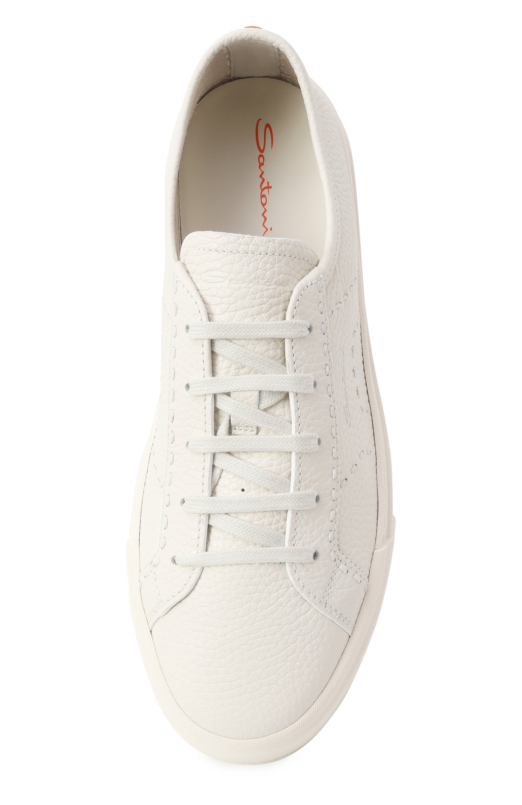 Кожаные кеды gloria SANTONI, арт. MBGG22063PNNTMIA, фото 6