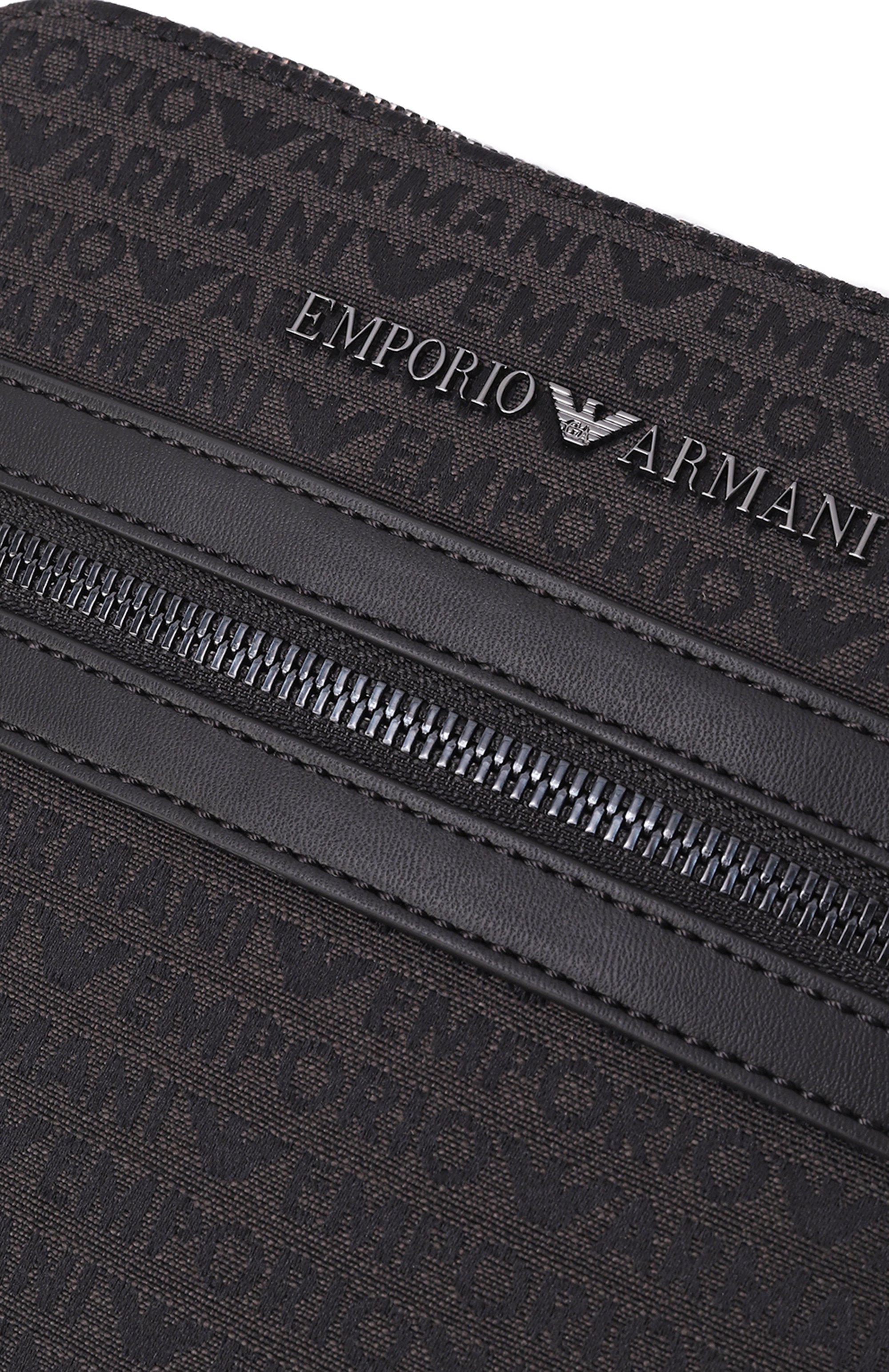Сумка EMPORIO ARMANI темно-серого цвета по цене 30850 руб., арт. EM001780/AF13823, фото 3 Сумка EMPORIO ARMANI, арт. EM001780/AF13823, фото 3