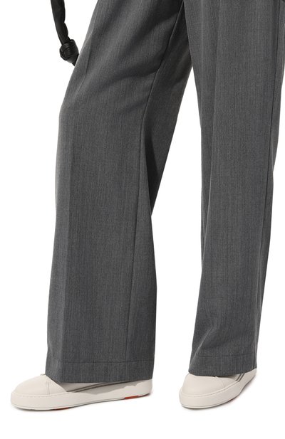 Кожаные кеды SANTONI, арт. WBCD60994BARTSB2, фото 3