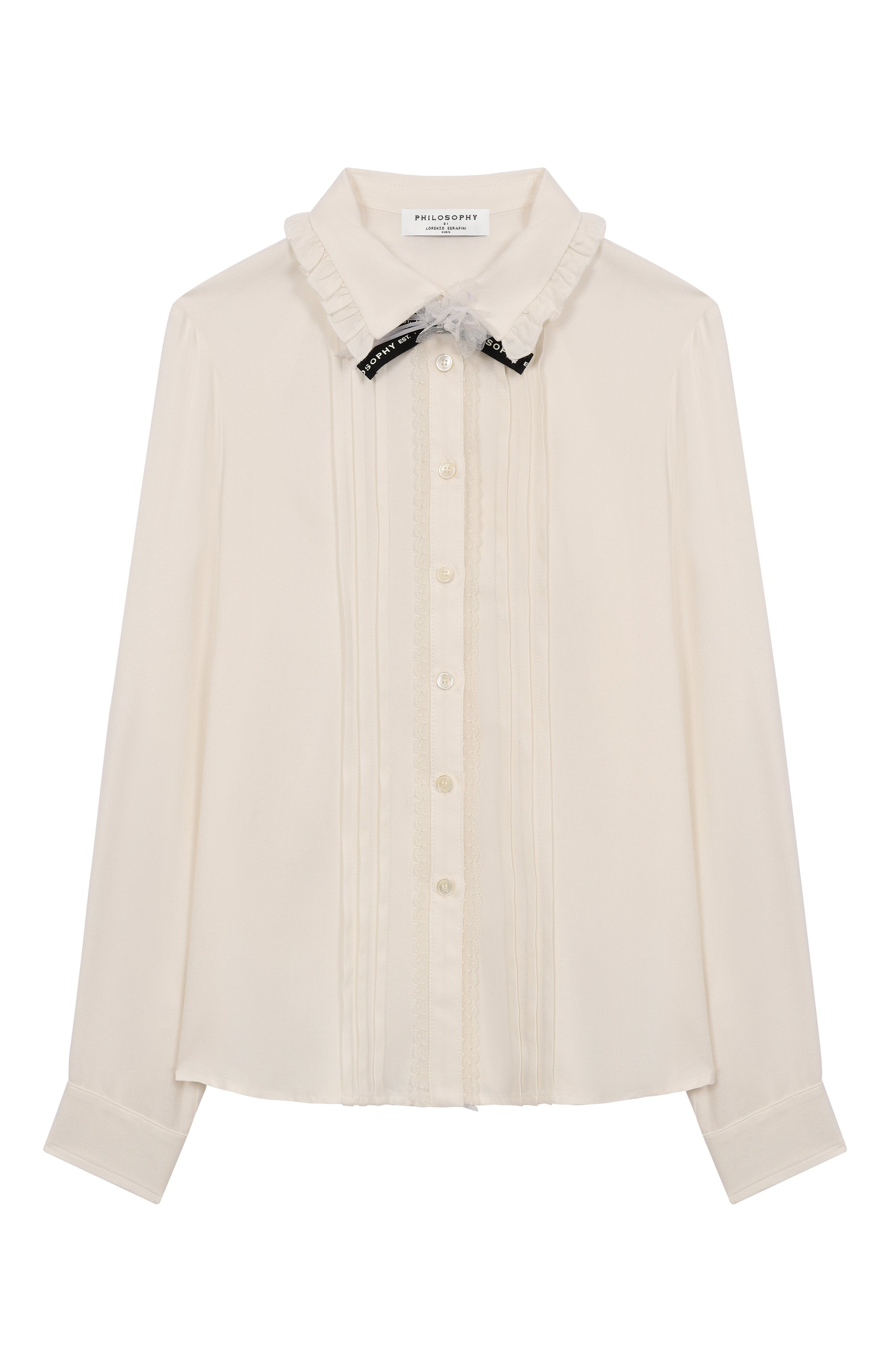 Блузка из вискозы PHILOSOPHY DI LORENZO SERAFINI KIDS, арт. I1F306/6103/12-14, фото 1