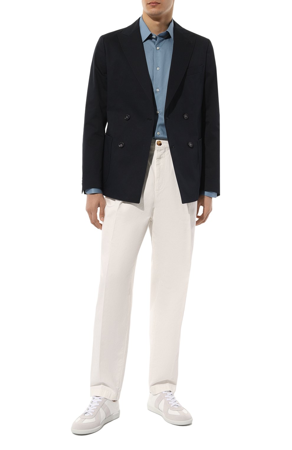 Хлопковые брюки BRUNELLO CUCINELLI, арт. M244DB2288, фото 2