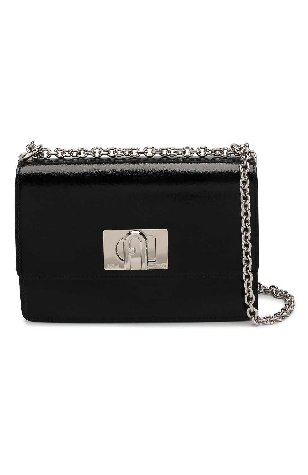 Сумка 1927 mini FURLA черного цвета по цене 37400 руб., арт. BAFK/NPK, фото 5 Сумка 1927 mini FURLA, арт. BAFK/NPK, фото 5