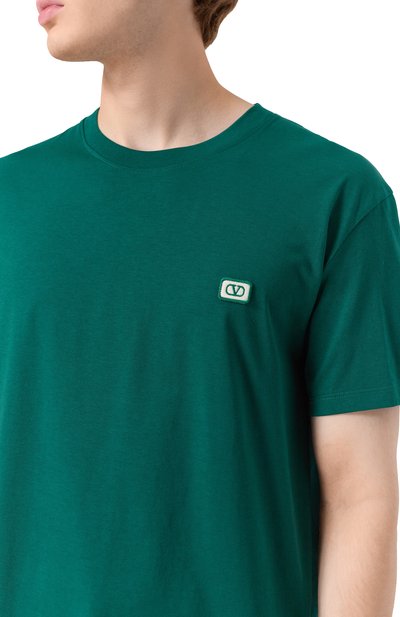 Хлопковая футболка VALENTINO, арт. 7V3MG10V/AQ8, фото 5