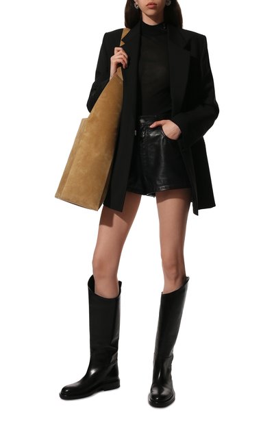 Кожаные сапоги JIL SANDER, арт. JS35043A-12004, фото 2