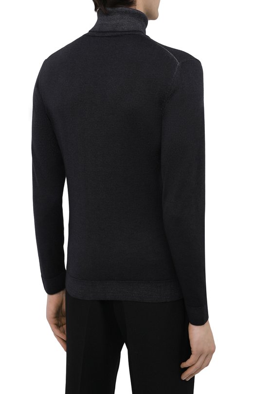 Шерстяная водолазка Daniele Fiesoli DF 0005 Серый  DF 0005 Фото 4