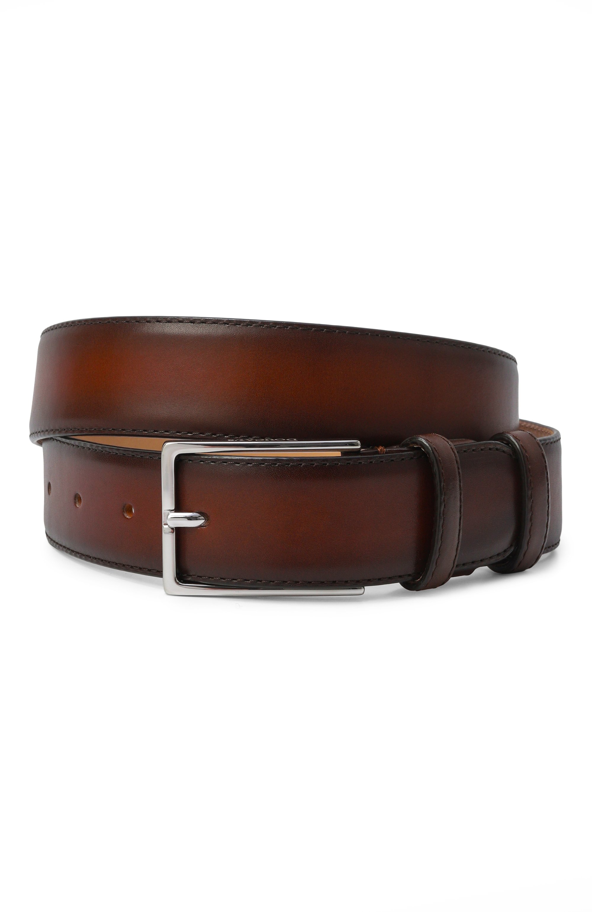 Кожаный ремень DOUCAL'S, арт. DC0001SIGMUF1599, фото 1