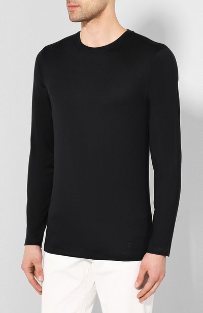 Шелковый лонгслив CORNELIANI, арт. 85G555-0125028/00, фото 3