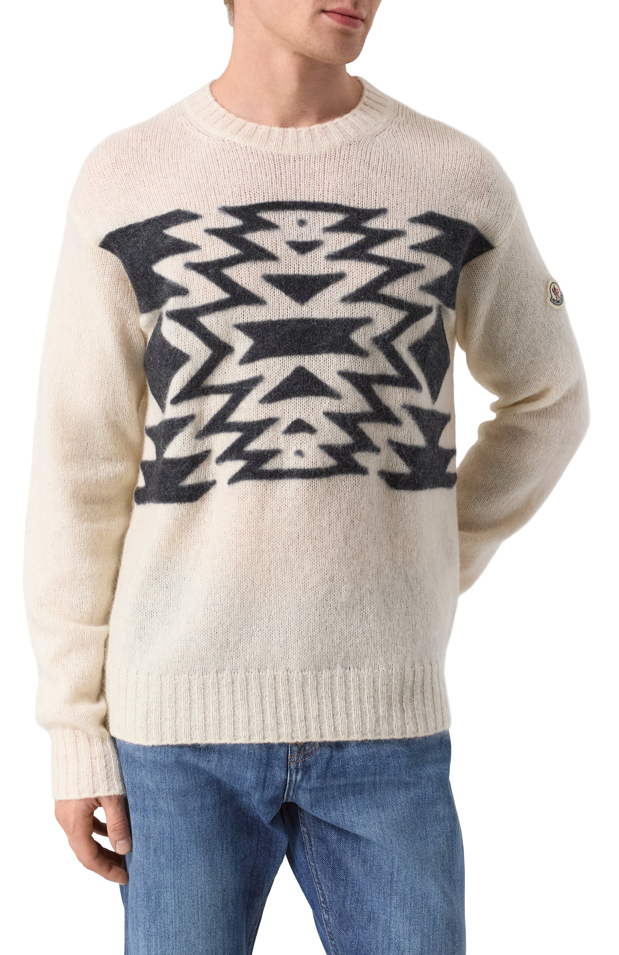 Шерстяной джемпер MONCLER, арт. 9C000-12-M2106, фото 3