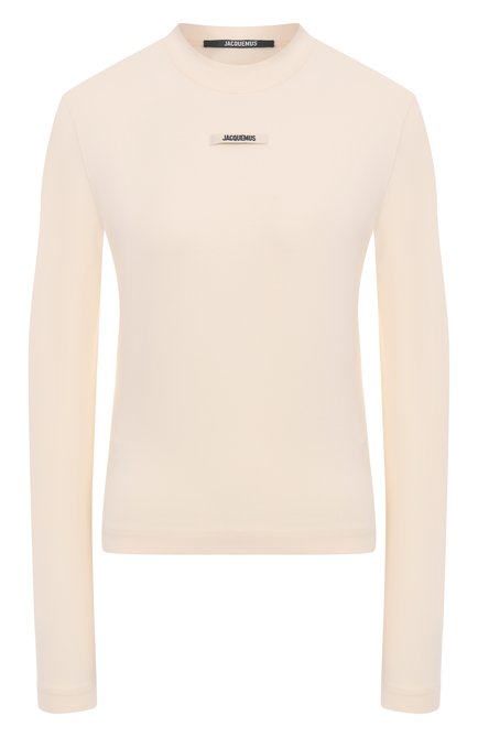 Женская хлопковый лонгслив JACQUEMUS, арт. 24ETSW00155/AJ00124