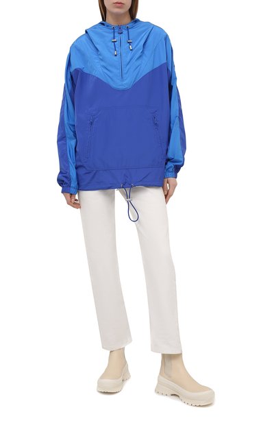 Анорак ISABEL MARANT ETOILE синего цвета по цене 41200 руб., арт. MA0930-21P001W/RICHILI, фото 2 Анорак ISABEL MARANT ETOILE, арт. MA0930-21P001W/RICHILI, фото 2