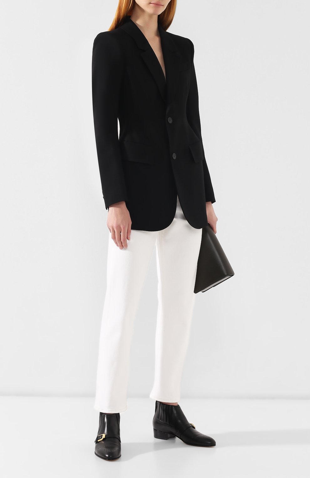 Кожаные ботинки GUCCI, арт. 572992/06F00, фото 2