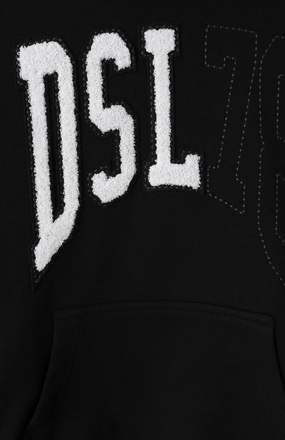 Хлопковое худи DIESEL, арт. J02226/KYAZM, фото 3