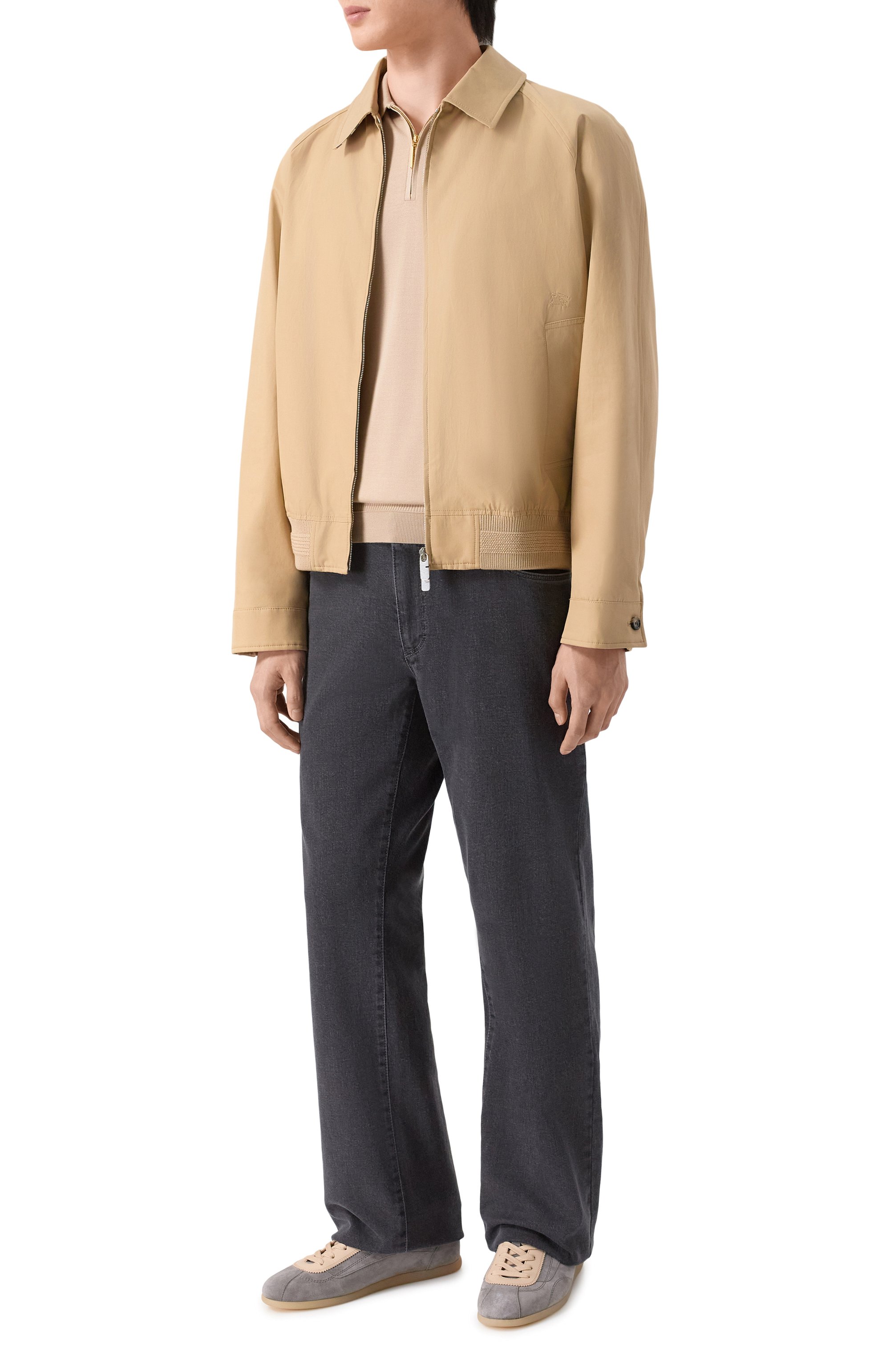 Шелковое поло STEFANO RICCI светло-бежевого цвета по цене 121000 руб., арт. K616215P31/F26101, фото 2 Шелковое поло STEFANO RICCI, арт. K616215P31/F26101, фото 2