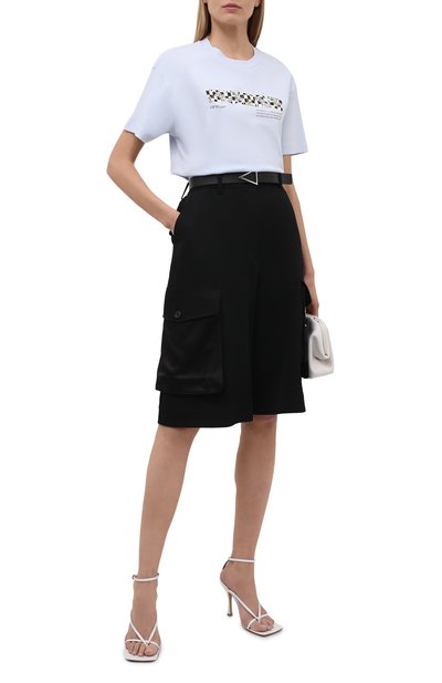 Хлопковая футболка OFF-WHITE, арт. 0WAA089S21JER004, фото 2