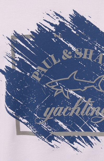 Хлопковая футболка PAUL&SHARK, арт. 23411070, фото 5