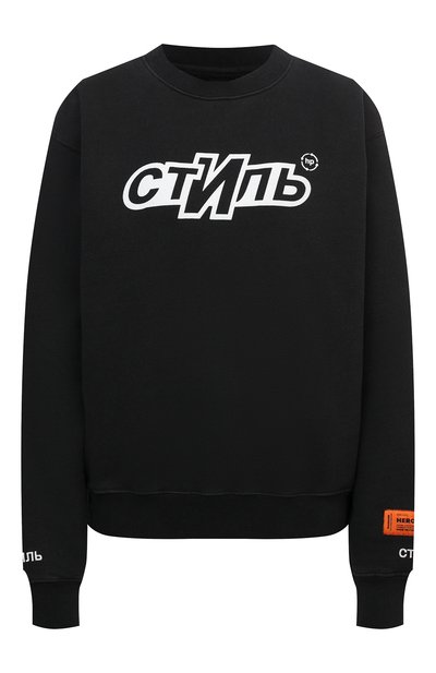 Женский хлопковый свитшот HERON PRESTON, арт. HWBA007F21JER0041001