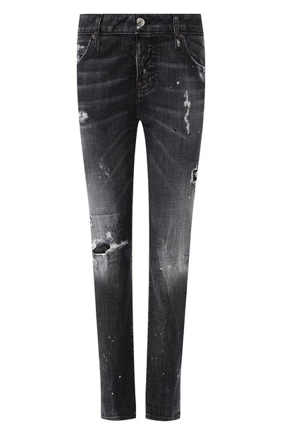Женские джинсы с потертостями DSQUARED2, арт. S75LB0134/S30357