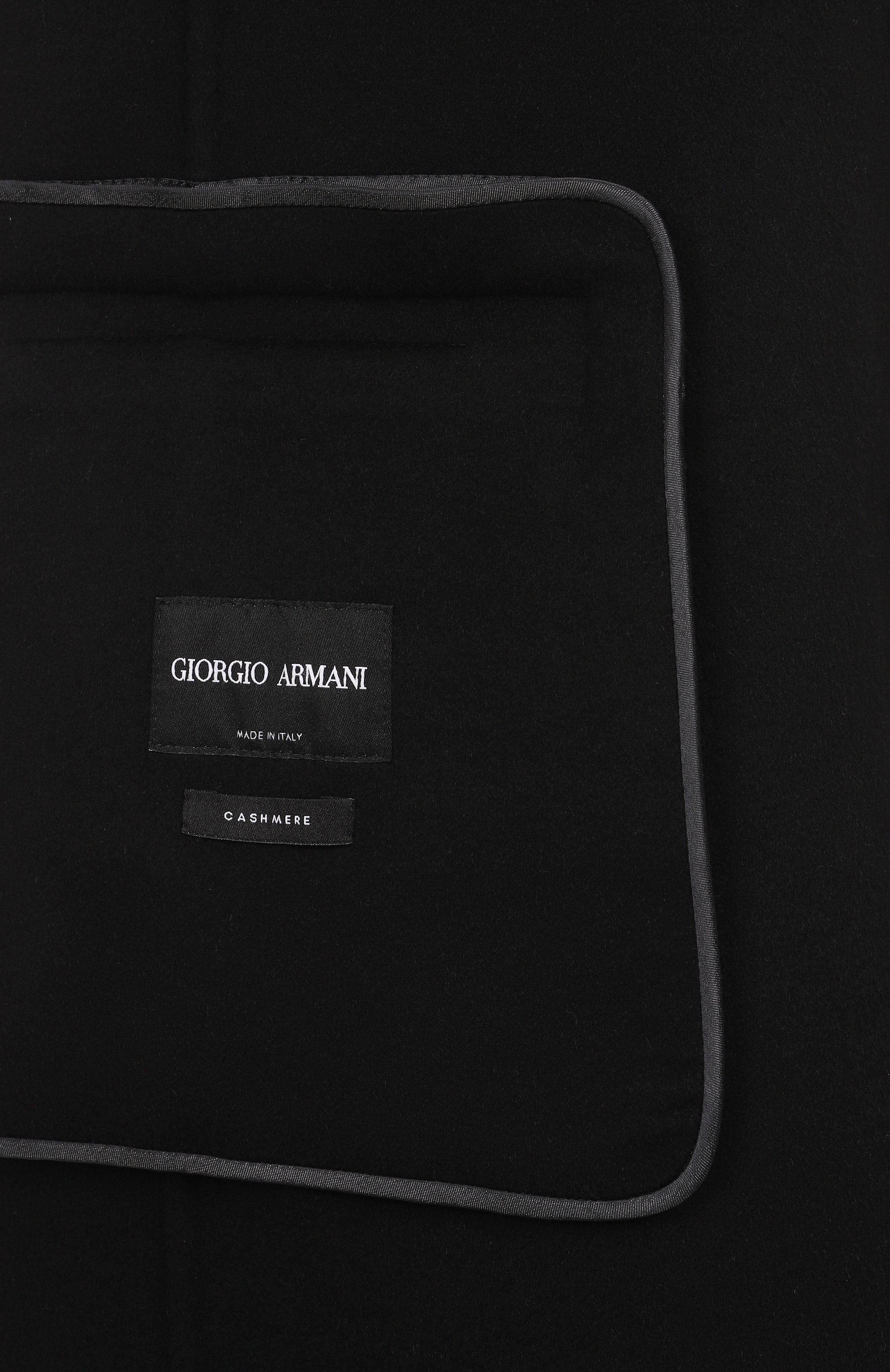 Кашемировое пальто GIORGIO ARMANI, арт. 8CG0L01A/T00BV, фото 7
