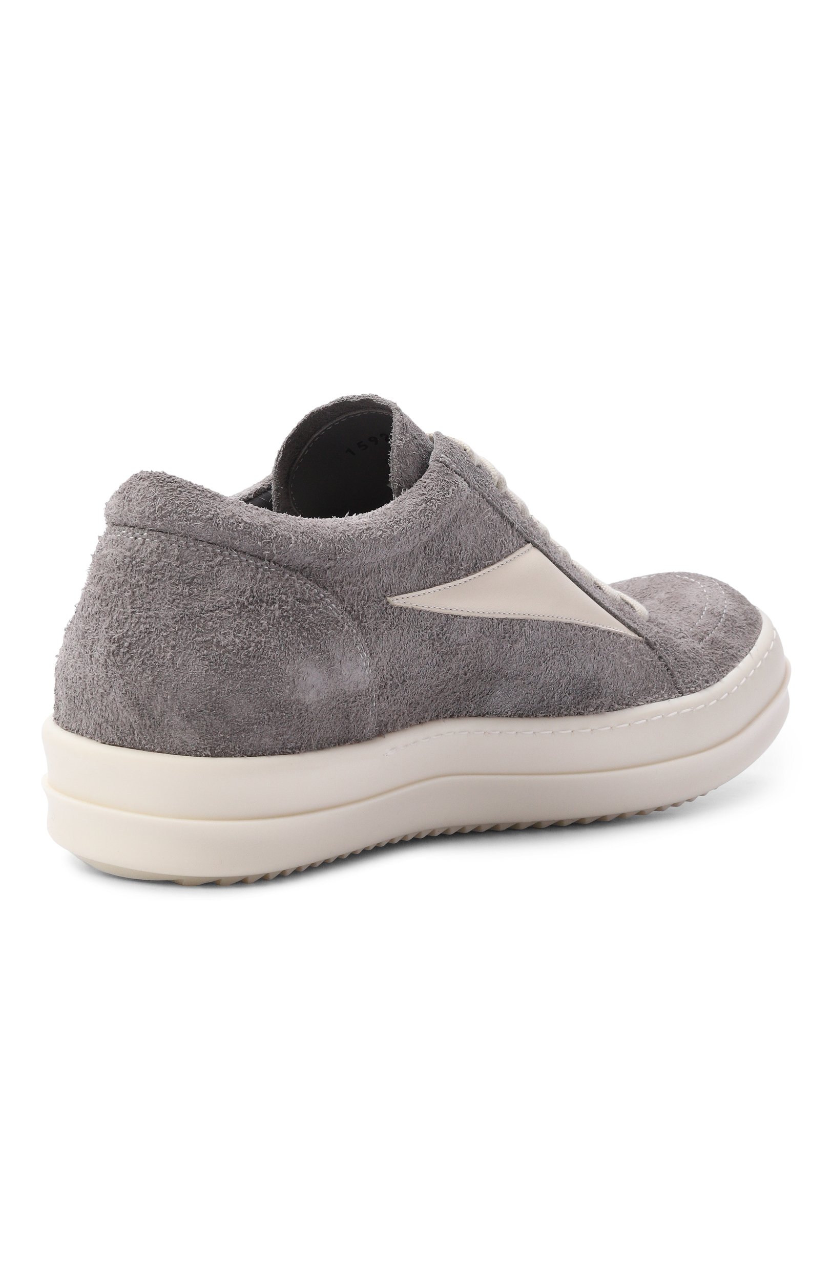 Замшевые кеды lido vintage RICK OWENS серого цвета по цене 99500 руб., арт. RU02F4897/LVSHC0, фото 4 Замшевые кеды lido vintage RICK OWENS, арт. RU02F4897/LVSHC0, фото 4