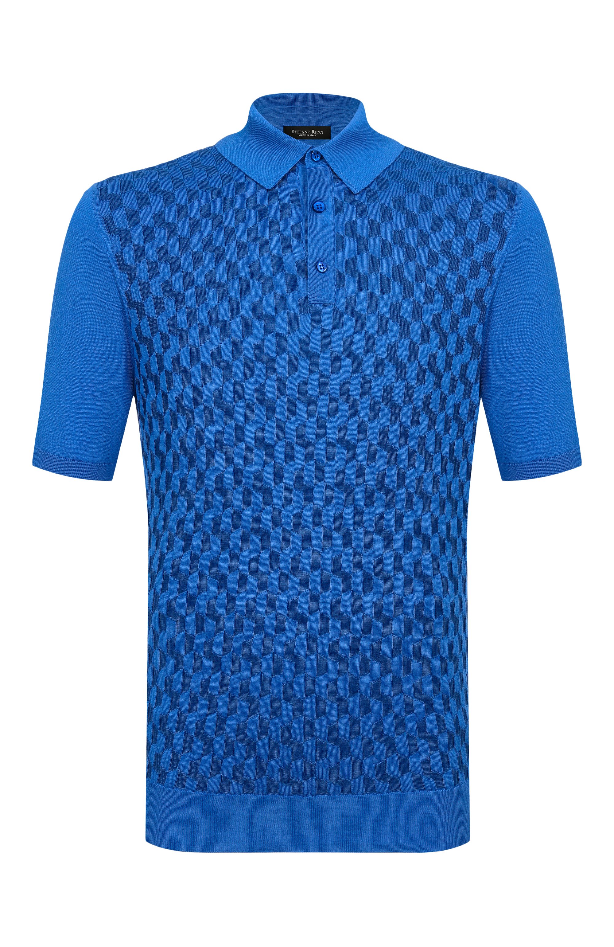Поло из шелка и хлопка STEFANO RICCI, арт. K818110P13/F26176, фото 1