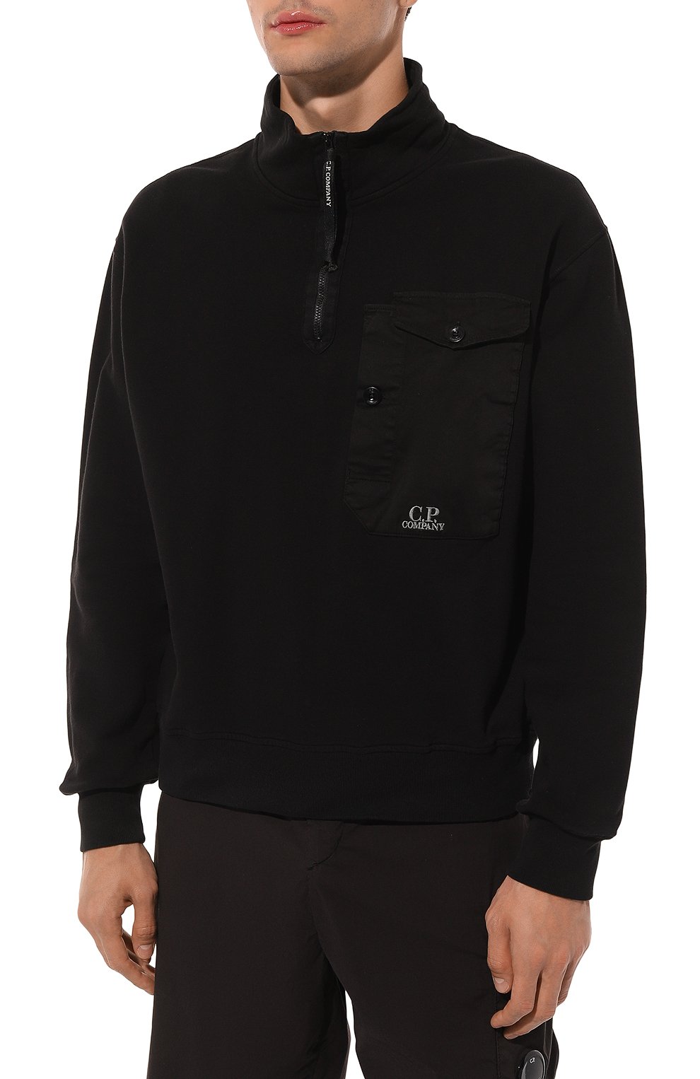 Хлопковый свитшот C.P. COMPANY, арт. 16CMSS249A110039M, фото 3