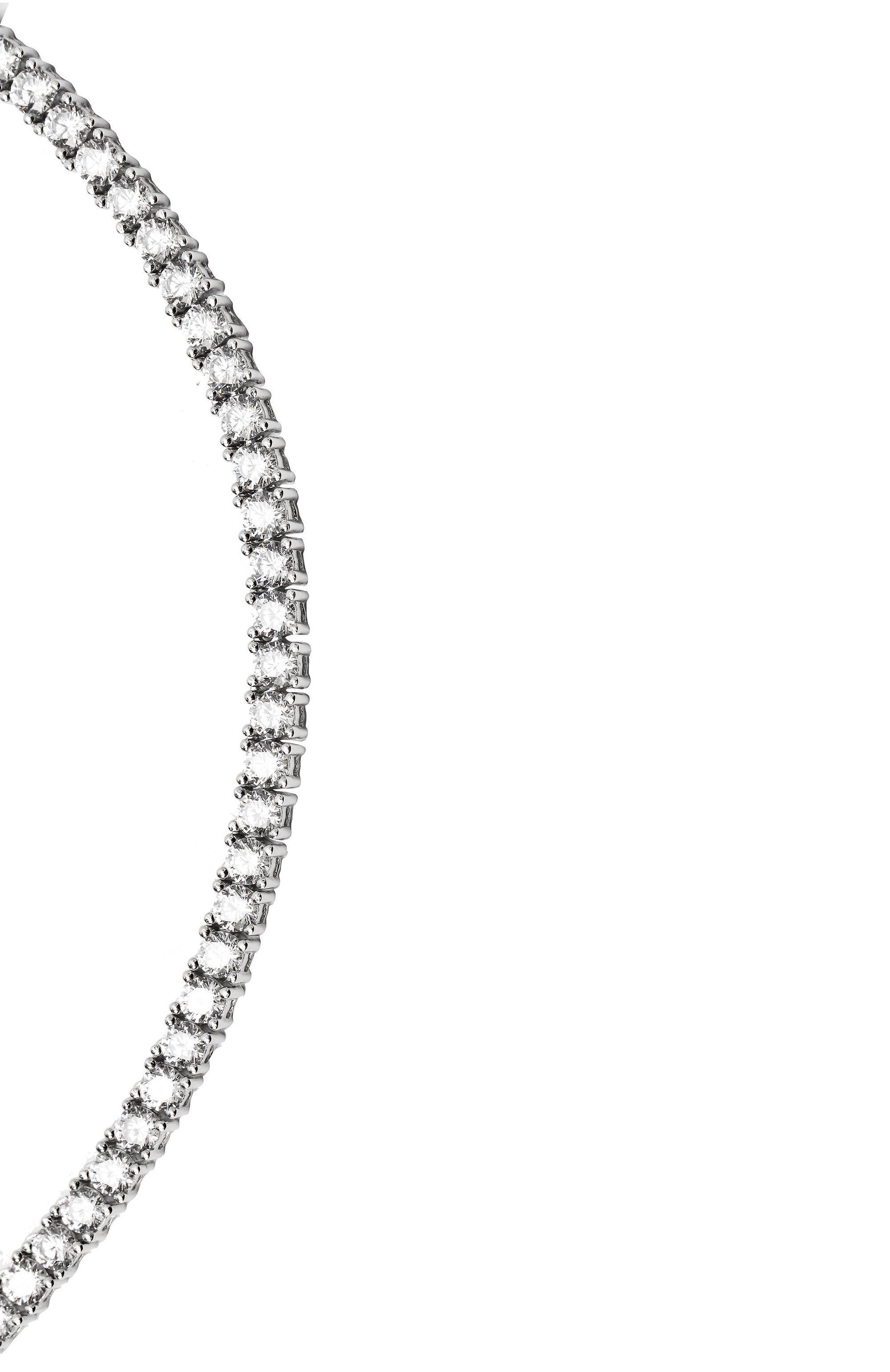 Колье SSIL серебряного цвета по цене 75650 руб., арт. SS24SNC043WGFFFMT, фото 3 Колье SSIL, арт. SS24SNC043WGFFFMT, фото 3