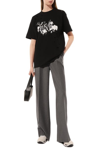 Хлопковая футболка YANA DRESS, арт. 1-17-016-900ПД, фото 2